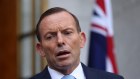 Prime Minister Tony Abbott and Deputy Prime Minister Warren Truss announced the decision to proceed with the Badgerys Creek airport during a press conference at Parliament House in Canberra on Tuesday 15 April 2014. Photo: Andrew Meares