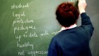 The status of teaching is held back by a flat wage structure that does not reward the best performers. 