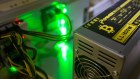 Cryptocurrency mining.