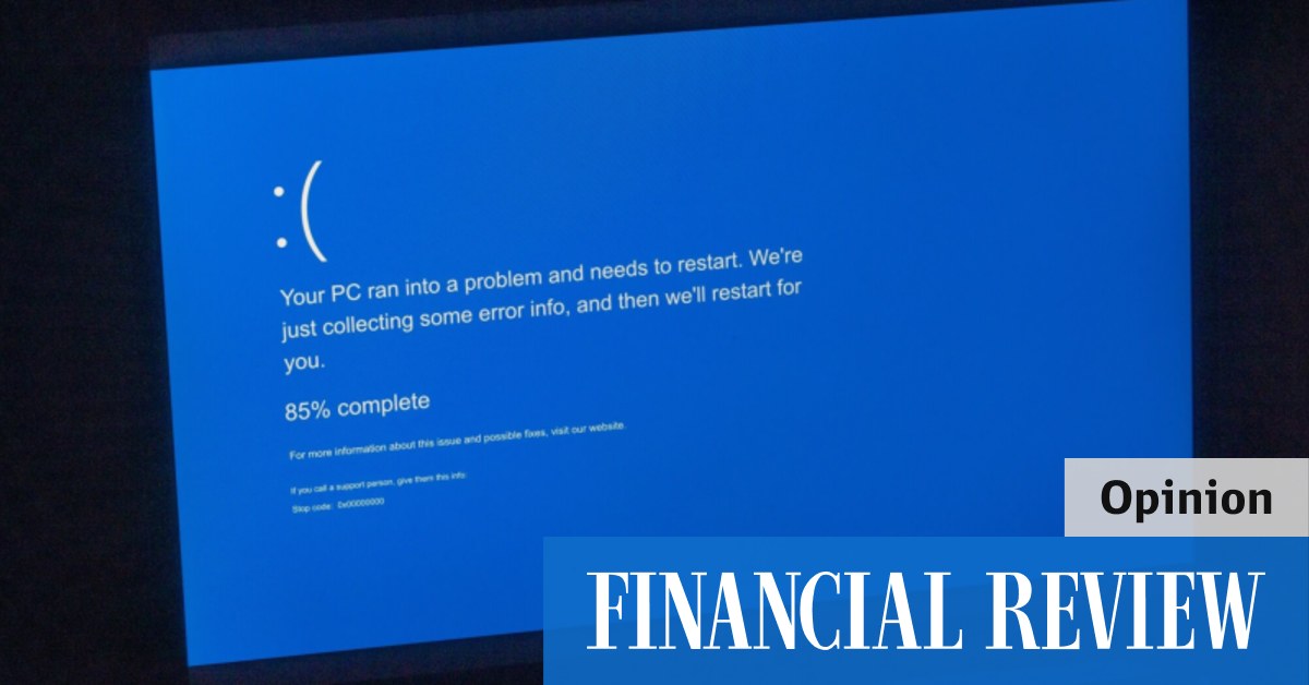 Why competition laws could increase the risk of blue screen attacks