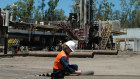 A coal seam gas drill near Dalby in Queensland. Arrow Energy, a joint venture with Shell and PetroChina, is working in the area.