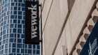A WeWork co-working office space in San Francisco.