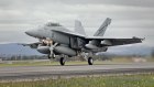 A RAAF No.1 Squadron F/A-18 Super Hornet.