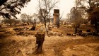 Many properties left standing in bushfire-hit zones have no power.