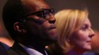 Kwasi Kwarteng and Liz Truss, at the opening day of the Conservative Party’s annual conference, in Birmigham. 