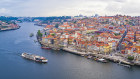 Viking Torgil on the Douro River in Porto, Portugal.