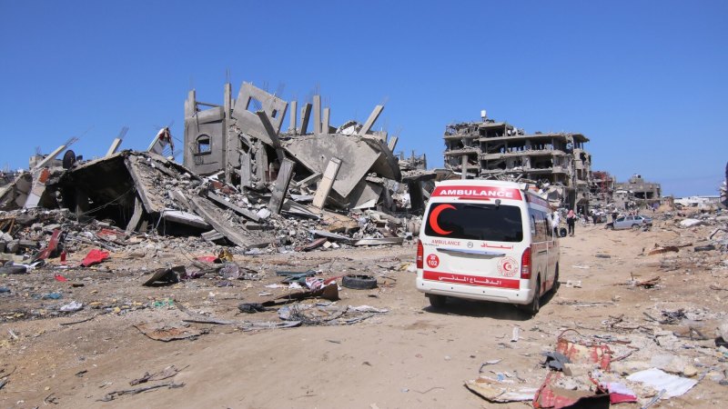 Bodies of eight Red Crescent medics recovered in Gaza, one still missing