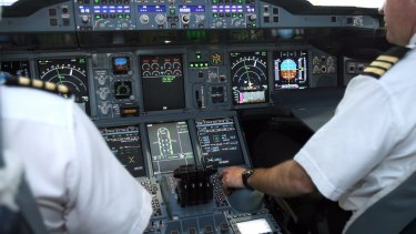 The internal Qantas memo cited ‘threats’ such as switches on cockpit panels being in incorrect positions.