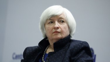 Former US Federal Reserve chair Janet Yellen has given a briefing to Joe Biden and Kamala Harris.