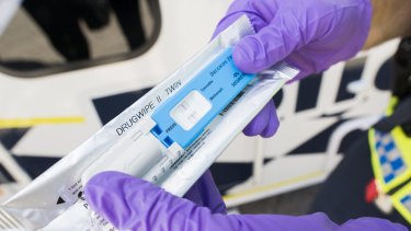 The Securetec DrugWipe: New research has cast doubt on the accuracy of mobile drug testing devices.