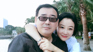 Australian writer Yang Hengjun, left, was was detained 18 months ago and charged with espionage.