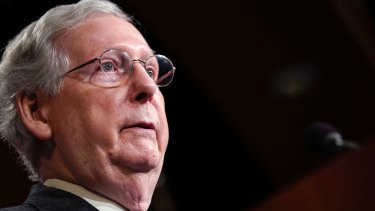 US Senate Majority Leader Mitch McConnell had to stage an intervention on healthcare.