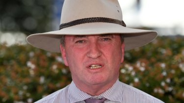 Nationals MP Barnaby Joyce believes communities would support nuclear power, under the right policy settings.