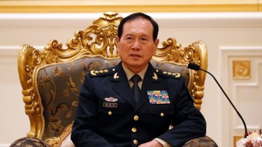 China's Defence Minister Lieutenant General Wei Fenghe.