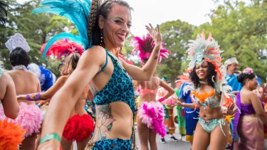 The Moomba Festival usually draws over a million people over the long weekend in March.