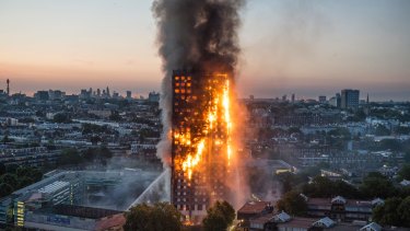 London's Grenfell tower, which burned in 2017 killing 72 people, was covered in the same combustible cladding as Lacrosse, and many other Melbourne towers.