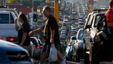 Inner west residents say traffic has worsened since major construction projects started, leaving many fearing for their safety. 