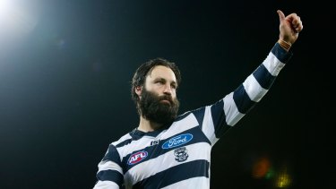 Jimmy Bartel, pictured at the 2016 Grand Final, called the proposal "one of the more ridiculous ideas I’ve heard.”