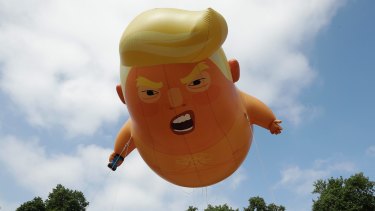 The 'Trump blimp' is expected to make a comeback for the US President's state visit to the UK.