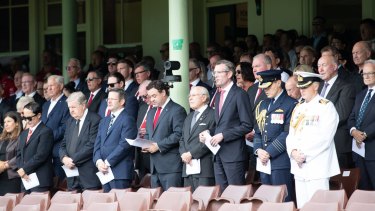 A huge crowd attended the state funeral for the league immortal.