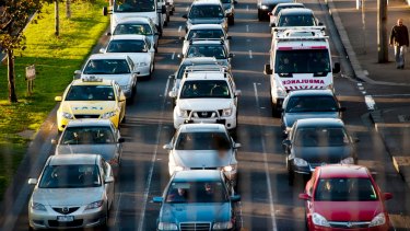 Traffic congestion is chronic in Australia's major cities.