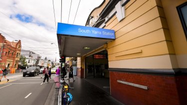 South Yarra Station will be enlarged if Labor wins the November election.
