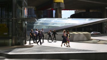 The NSW government wants workers back in the CBD to help rebuild the local economy as it prepares to announce a record budget deficit on November 17.