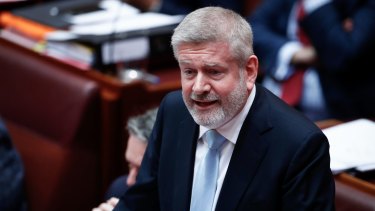 Minister Fifield said the government had formed the view that permitting betting on so-called synthetic lotteries undermined the 'long-standing community acceptance of official lottery and keno products'.