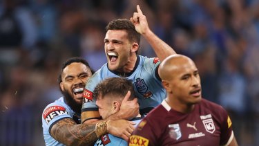 The Blues’ rout in Perth was the most watched State of Origin game since 2019.