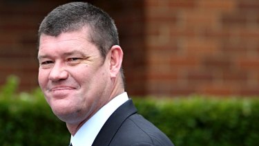 James Packer still owns 37 per cent of the shares in Crown.