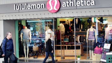 Lululemon pants have become popular among top-end bankers.