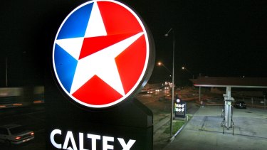 Caltex has been battling sluggish consumer spending and falling refinery margins.