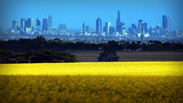The land on Melbourne's fringes will become new suburbs over the next few years.