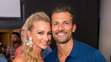 Rose Bay locals Anna Heinrich and Tim Robards enjoyed the festivities. 