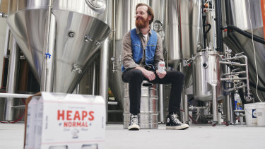 Andy Miller is the CEO of Australian non-alcoholic craft brewer Heaps Normal.