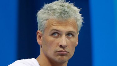 US swimmer Ryan Lochte at the Rio Olympics in 2016.