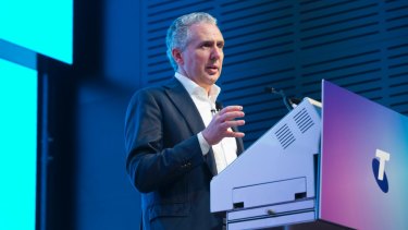 Telstra chief executive Andrew Penn said the result showed the telco's resilience.