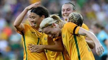 The government will announce $15 million for a new home for the Matildas in Melbourne.