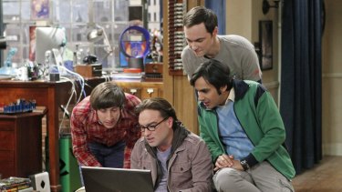 When they were young: the early years of The Big Bang Theory.