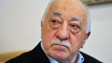 Exiled Islamic cleric Fethullah Gulen at his compound in Saylorsburg, Pennsylvania, in 2016.