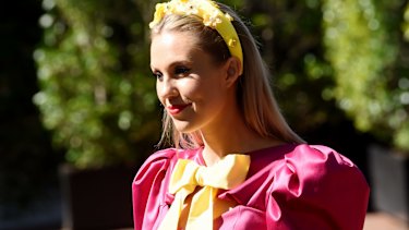 Victoria Racing Club ambassador Crystal Kimber-Peters.