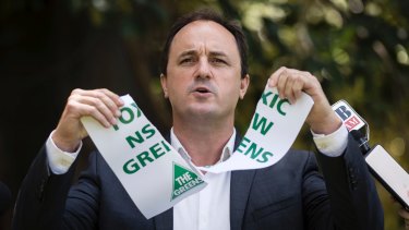 Jeremy Buckingham quit the Greens in December.
