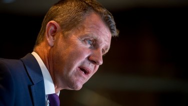 Former NSW Premier Mike Baird is out of the race to be NAB's next CEO.