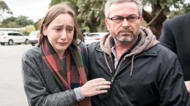 Borce Ristevski and daughter Sarah appealed for information into Karen's disappearance.