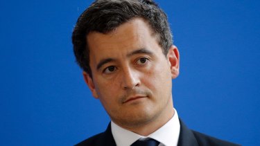 France's Interior Minister Gerald Darmanin.