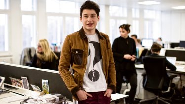 Nick D’Aloisio aged 16 in 2013., the year Summly was bought by Yahoo.