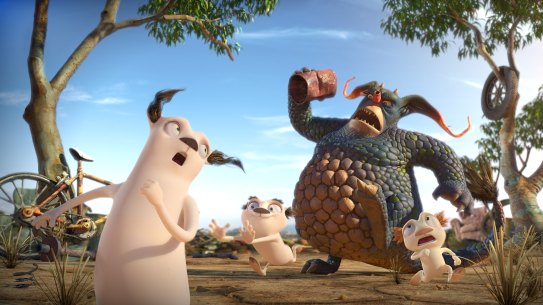 Bottersnikes and Gumble is one of a number of children's programs on Seven.