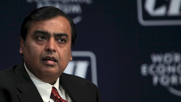 Mukesh Ambani is Asia's richest person.