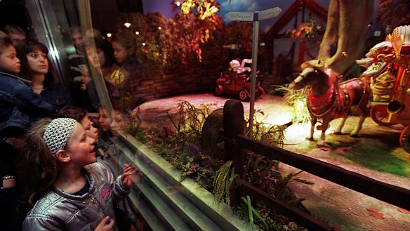 The Myer Christmas windows have brought joy to children - and their parents - for decades.