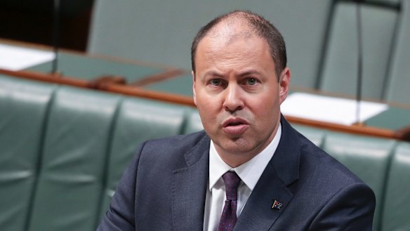 Treasurer Josh Frydenberg.
